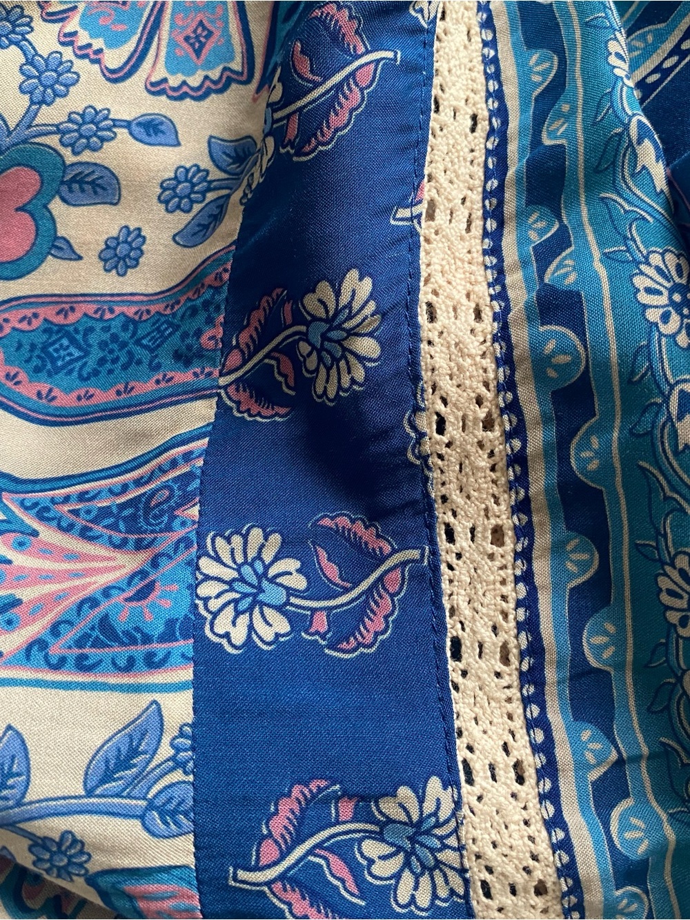 Spell Marmont Gown in Lapis - Picture 5 of 9